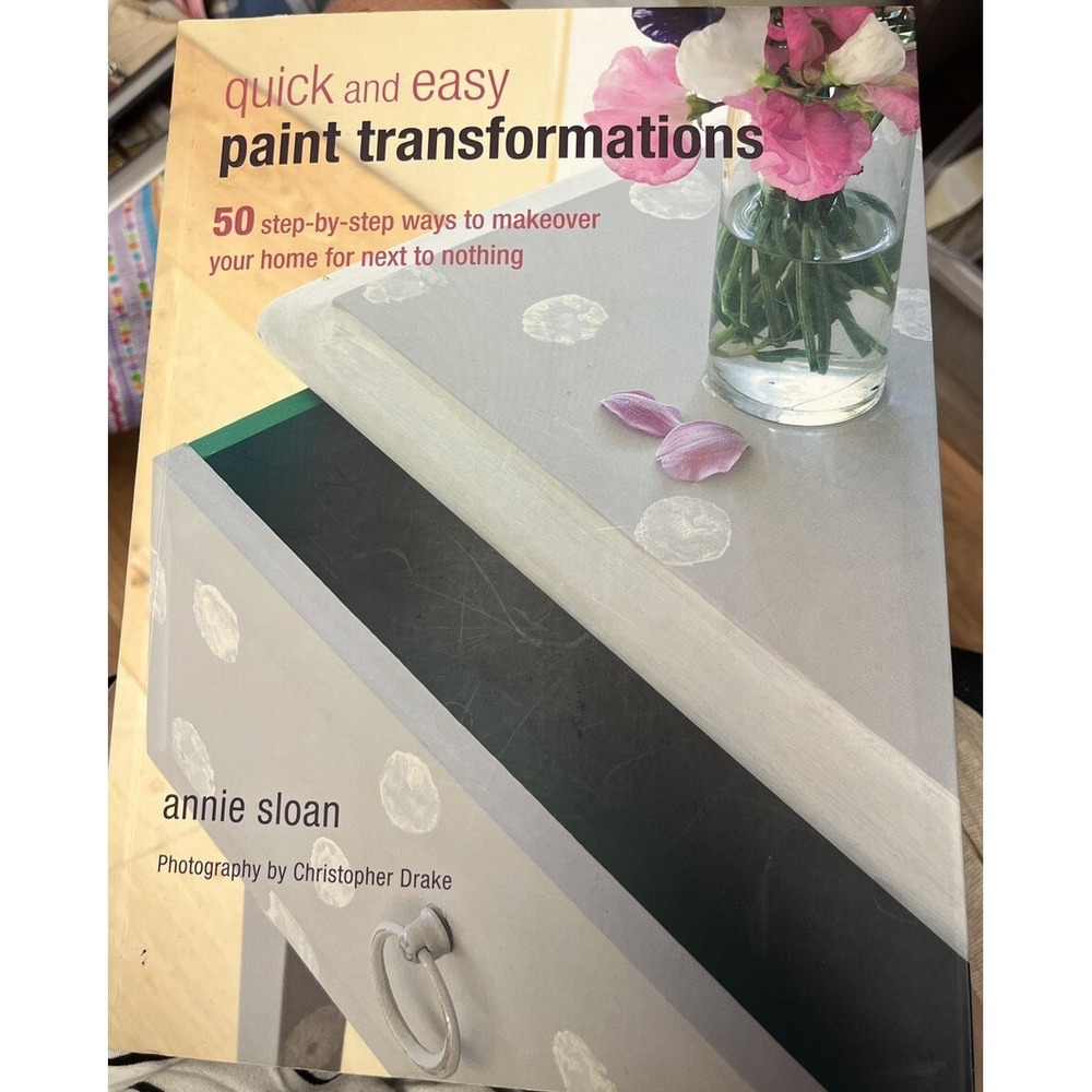 Quick and Easy Paint Transformations Annie Sloan 50 DIY Projects Home Decor Book